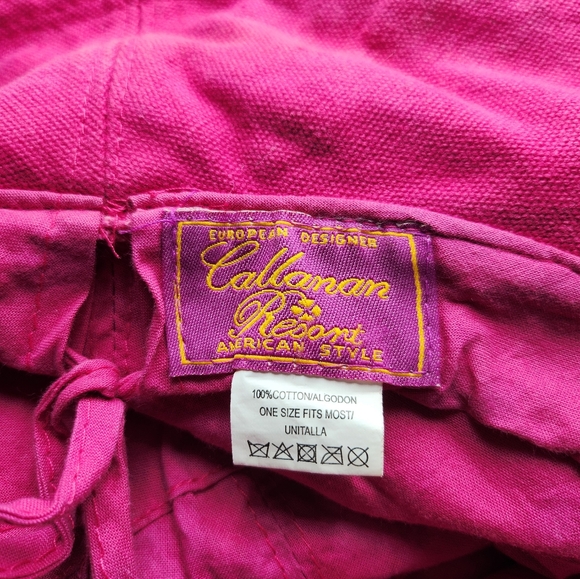 European Designer Callanan Resort American Style Canvas Hat - Picture 7 of 7